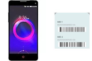 Cómo ver el código IMEI en nubia Z5S mini NX405H