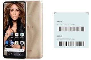 Cómo ver el código IMEI en Aura Pro JLO