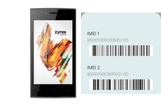 Cómo ver el código IMEI en ZA977