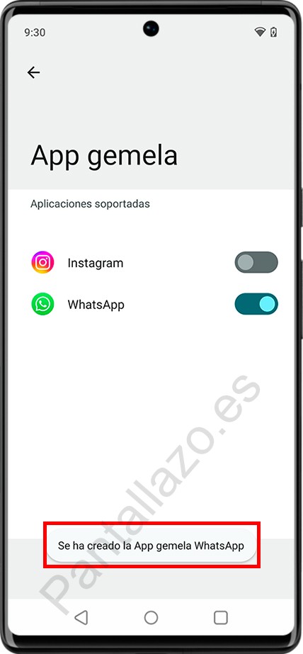 Se ha creado la App gemela WhatsApp