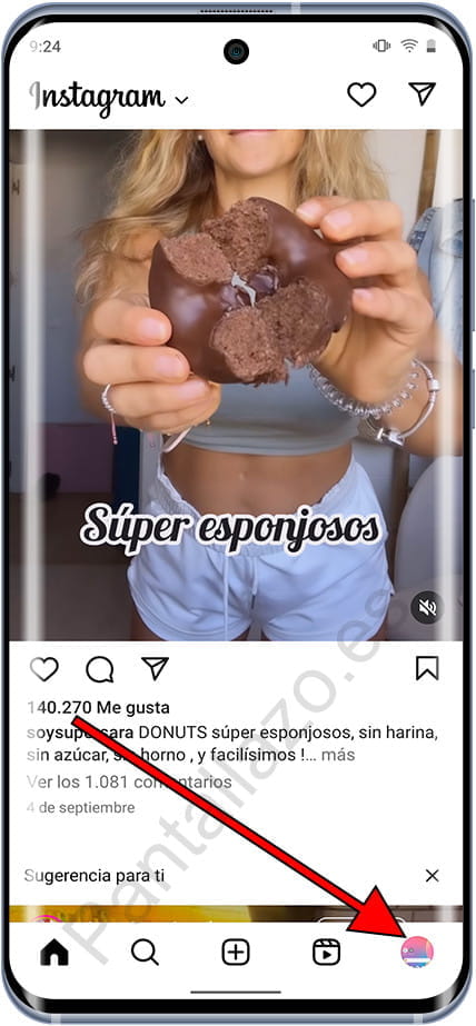 Icono cuenta Instagram