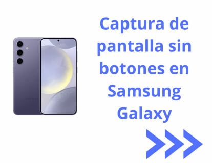 Captura de pantalla con accesibilidad en Samsung Galaxy