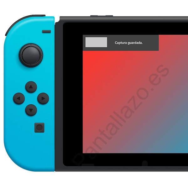 Notificación captura Nintendo Switch