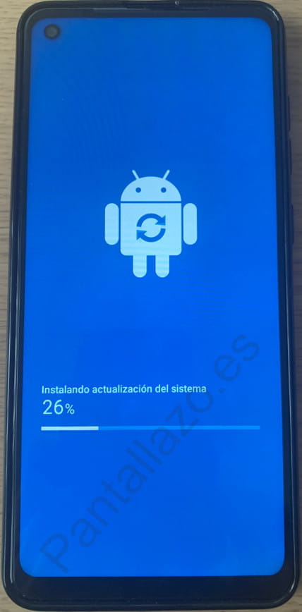 Instalando actualización Samsung