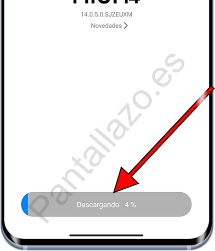 Descargar actualizaciones Xiaomi