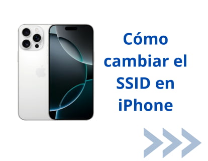 Cómo cambiar el SSID en iPhone