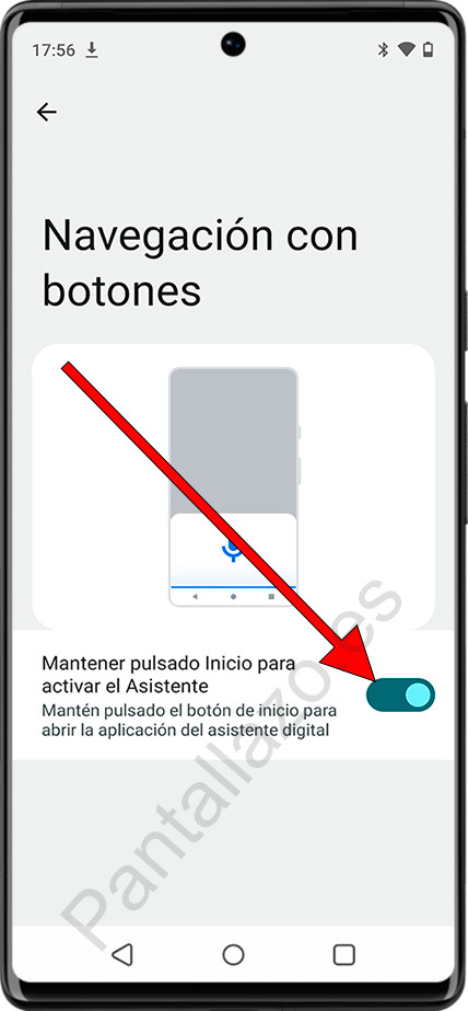 Configurar asistente en botón Android