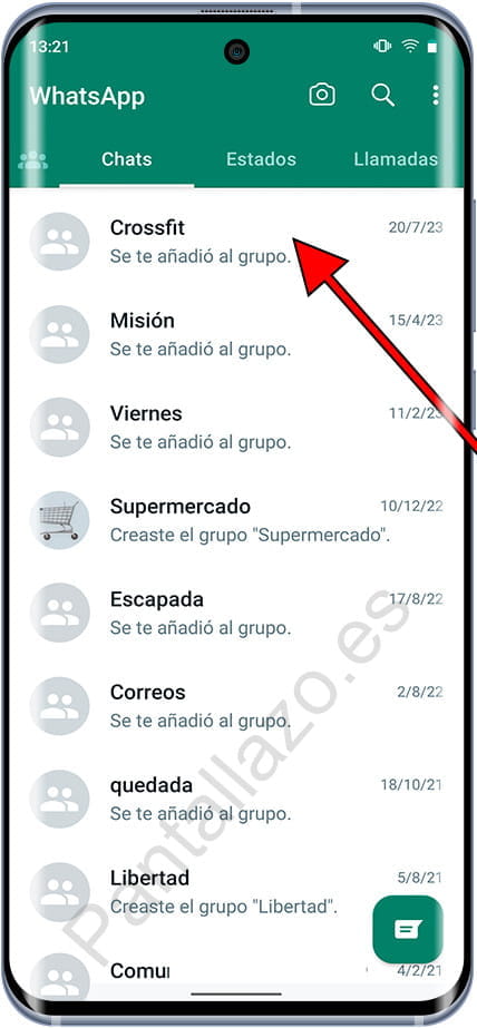 Abrir conversación en WhatsApp