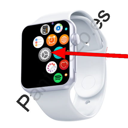 Icono ajustes Apple Watch