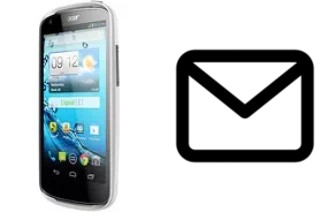 Configurar correo en Acer Liquid E1