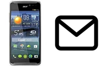 Configurar correo en Acer Liquid E600