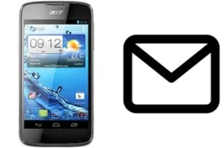 Configurar correo en Acer Liquid Gallant E350