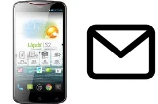 Configurar correo en Acer Liquid S2