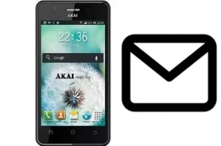 Configurar correo en Akai K40