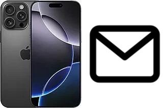 Configurar correo en Apple iPhone 16 Pro Max