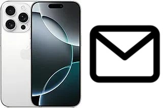 Configurar correo en Apple iPhone 16 Pro