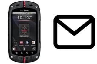 Configurar correo en Casio G'zOne Commando