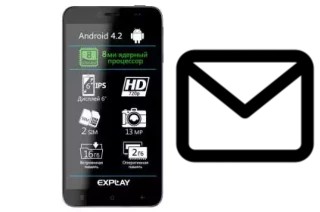 Configurar correo en Explay Diamond