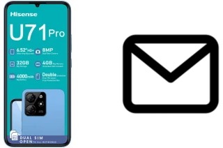 Configurar correo en HiSense U71 Pro