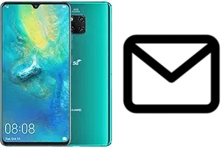 Configurar correo en Huawei Mate 20 X (5G)