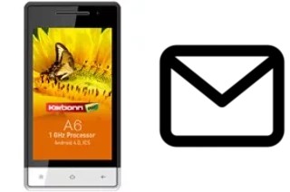 Configurar correo en Karbonn A6