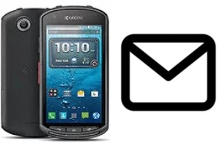 Configurar correo en Kyocera DuraForce