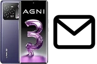 Configurar correo en Lava Agni 3