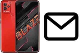 Configurar correo en Lava Blaze