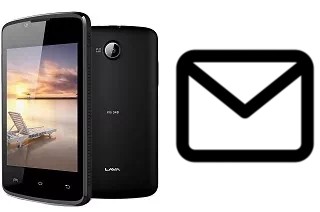 Configurar correo en Lava Iris 348