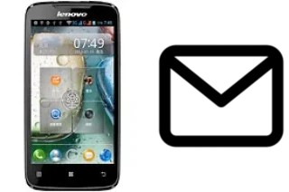 Configurar correo en Lenovo A390