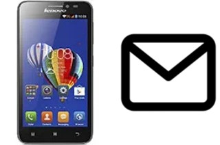 Configurar correo en Lenovo A606