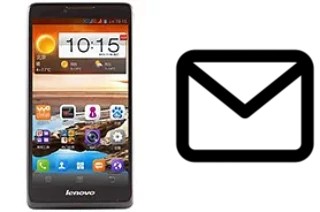 Configurar correo en Lenovo A880