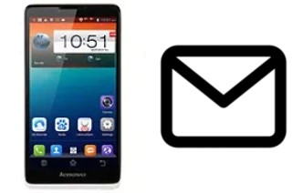 Configurar correo en Lenovo A889