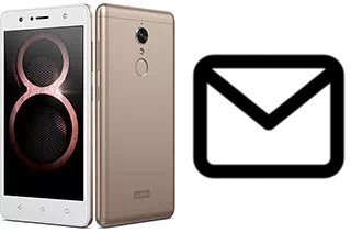 Configurar correo en Lenovo K8