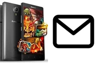 Configurar correo en Lenovo K80