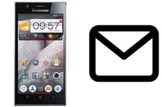 Configurar correo en Lenovo K900