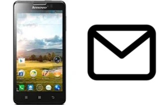 Configurar correo en Lenovo P780