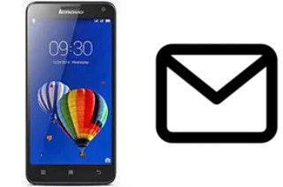 Configurar correo en Lenovo S580