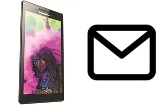 Configurar correo en Lenovo Tab 2 A7-10