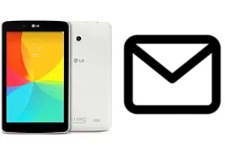 Configurar correo en LG G Pad 8.0 LTE