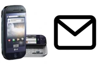 Configurar correo en LG GW620