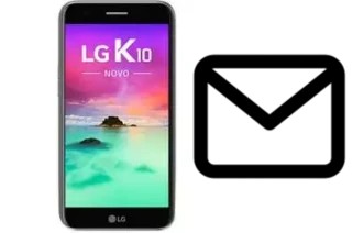 Configurar correo en LG K10 Novo