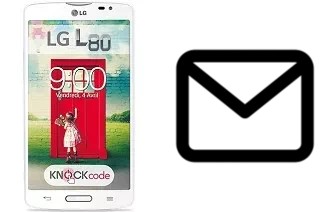 Configurar correo en LG L80