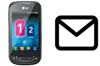 Configurar correo en LG Optimus Net Dual