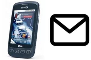 Configurar correo en LG Optimus S