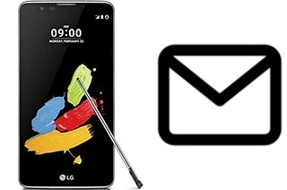 Configurar correo en LG Stylus 2