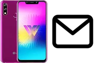 Configurar correo en LG W10
