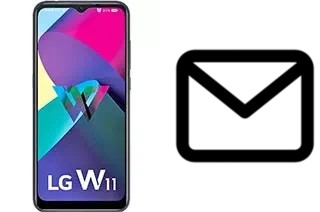 Configurar correo en LG W11