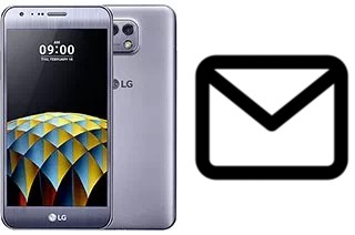 Configurar correo en LG X cam