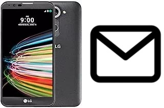 Configurar correo en LG X mach